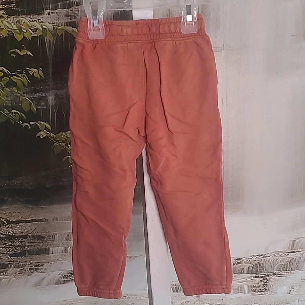 NWT! Cat & Jack Kids 3T rustic cinnamon drawstring comfy fall sweatpants